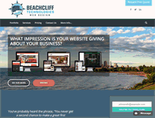 Tablet Screenshot of beachclifftech.com